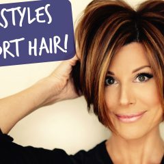 (Video) 4 Hairstyles for Short Hair